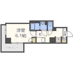 エスカーサ大阪WEST九条駅前の物件間取画像